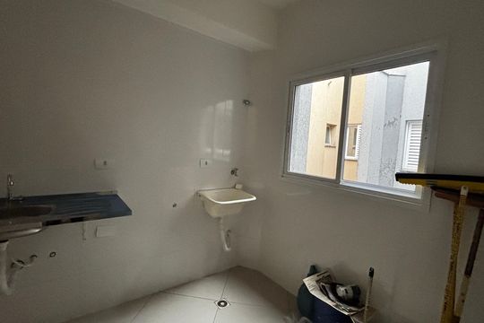 Cozinha de apartamento à venda com 2 quartos, 106m² em Vila Curuçá, Santo André