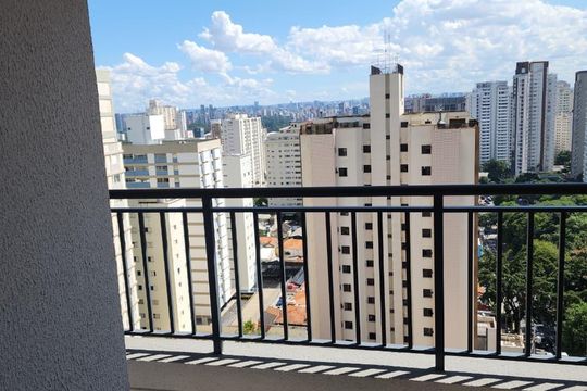 Varanda de apartamento à venda com 1 quarto, 31m² em Vila Mariana, São Paulo