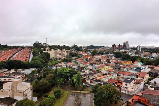 Quarto 1 Vista  de apartamento à venda com 2 quartos, 54m² em Vila Santa Angelina, São Bernardo do Campo