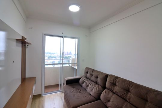 Sala  de apartamento à venda com 2 quartos, 54m² em Vila Santa Angelina, São Bernardo do Campo