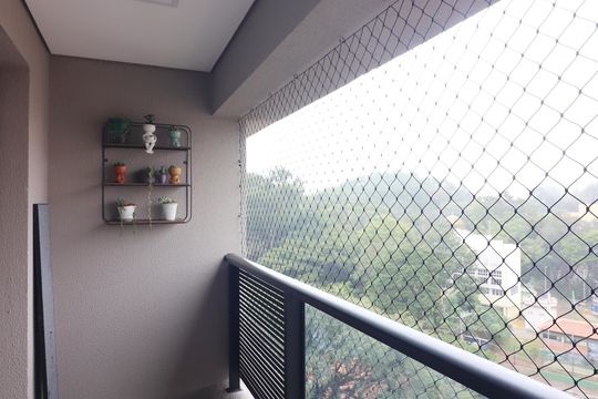 Sala Sacada  de apartamento à venda com 2 quartos, 52m² em Jardim do Mar, São Bernardo do Campo