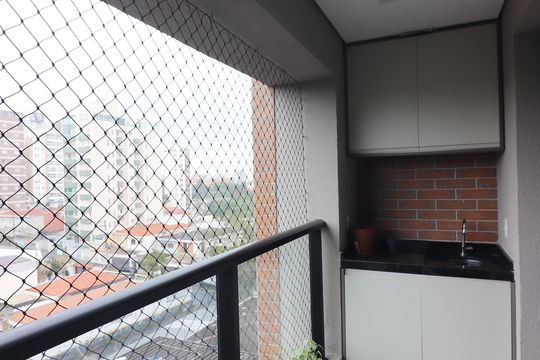 Sala Sacada de apartamento à venda com 2 quartos, 52m² em Jardim do Mar, São Bernardo do Campo