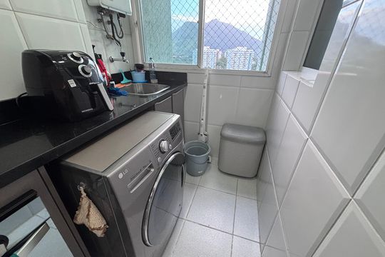 Área de Serviço de apartamento à venda com 3 quartos, 80m² em Barra da Tijuca, Rio de Janeiro
