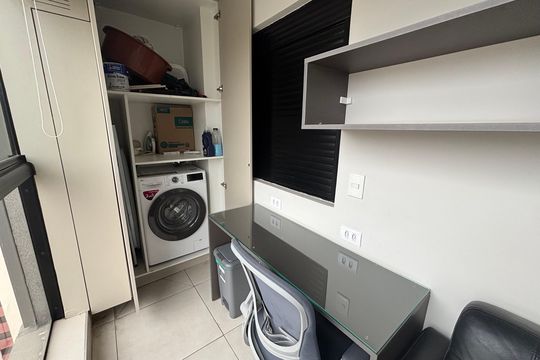 Área de Serviço de apartamento para alugar com 2 quartos, 45m² em Bela Vista, São Paulo