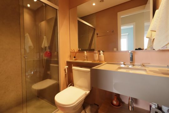 Banheiro 2 de apartamento à venda com 3 quartos, 111m² em Adalgisa, Osasco