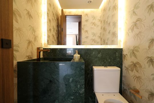 Lavabo  de apartamento para alugar com 4 quartos, 157m² em Vila Anastácio, São Paulo