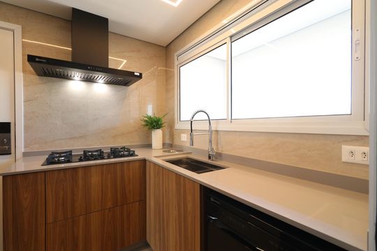 Cozinha  de apartamento para alugar com 4 quartos, 157m² em Vila Anastácio, São Paulo
