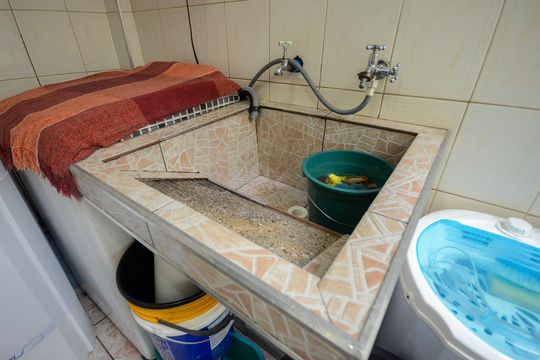 Área de Serviço de casa à venda com 3 quartos, 152m² em Vila Zat, São Paulo
