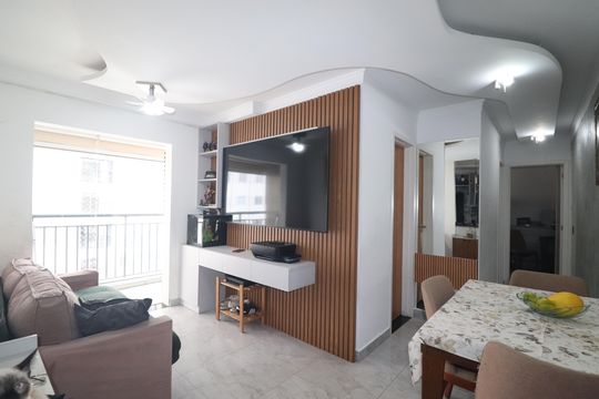 Apartamento à venda com 2 quartos, 54m² em Vila Eldizia, Santo André