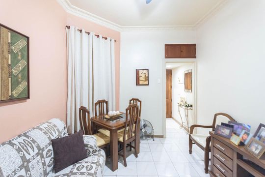 Sala de apartamento à venda com 2 quartos, 75m² em Vila Isabel, Rio de Janeiro