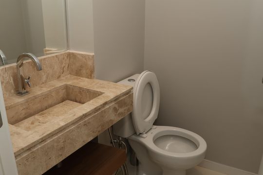 Lavabo de apartamento à venda com 3 quartos, 100m² em Setor Marista, Goiânia