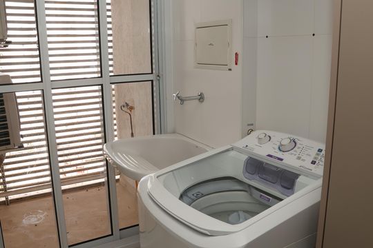 Área de Serviço de apartamento à venda com 3 quartos, 100m² em Setor Marista, Goiânia