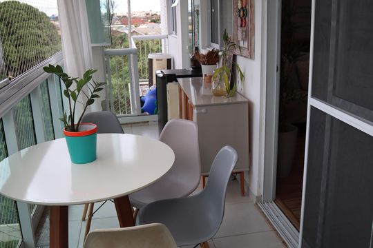 VARANDA DA SALA de apartamento para alugar com 2 quartos, 83m² em Recreio dos Bandeirantes, Rio de Janeiro