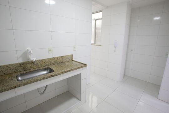 Cozinha de apartamento à venda com 2 quartos, 78m² em Freguesia (jacarepaguá), Rio de Janeiro
