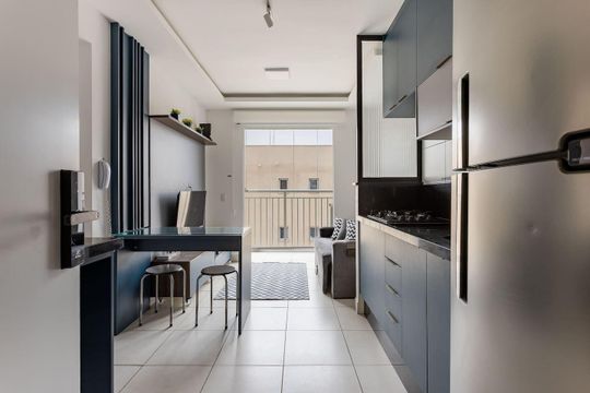 Sala de apartamento para alugar com 2 quartos, 34m² em Barra Funda, São Paulo