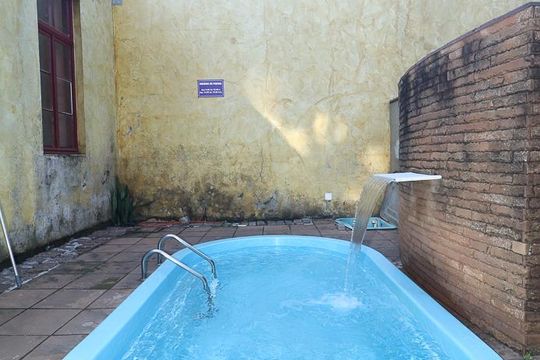 Área comum - Piscina de apartamento à venda com 3 quartos, 70m² em São Geraldo, Porto Alegre