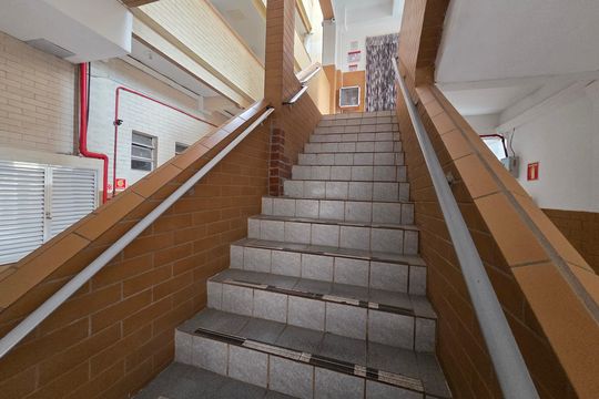 Área comum de kitnet/studio para alugar com 1 quarto, 33m² em Jardim Imperador, Praia Grande
