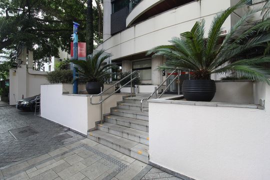 Fachada de apartamento à venda com 1 quarto, 34m² em Itaim Bibi, São Paulo
