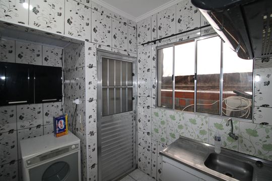Cozinha de kitnet/studio para alugar com 1 quarto, 22m² em Vila Siria, São Paulo