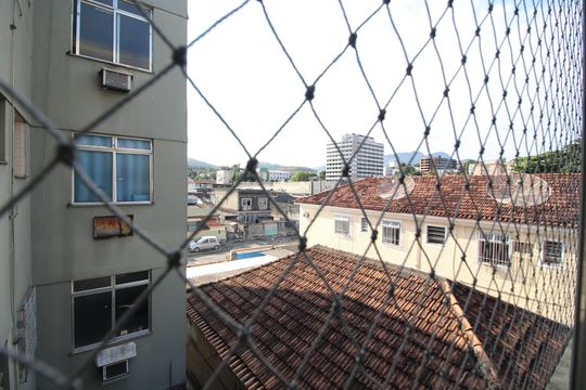 Quarto - Vista de apartamento à venda com 1 quarto, 49m² em Tanque, Rio de Janeiro