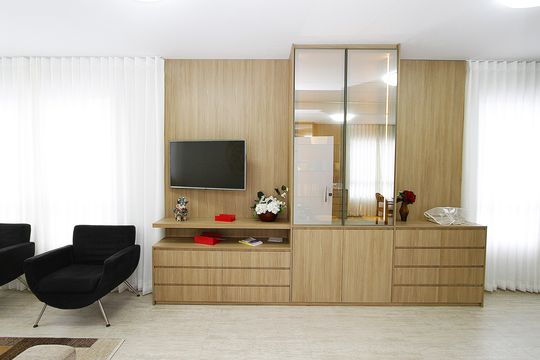 Sala de kitnet/studio para alugar com 1 quarto, 54m² em Santa Lúcia, Belo Horizonte