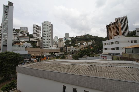 Vista de kitnet/studio para alugar com 1 quarto, 54m² em Santa Lúcia, Belo Horizonte