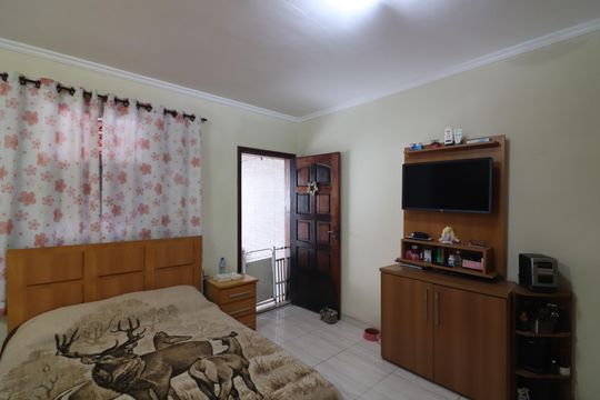 Quarto 3 - Suíte de casa à venda com 2 quartos, 180m² em Montanhão, São Bernardo do Campo