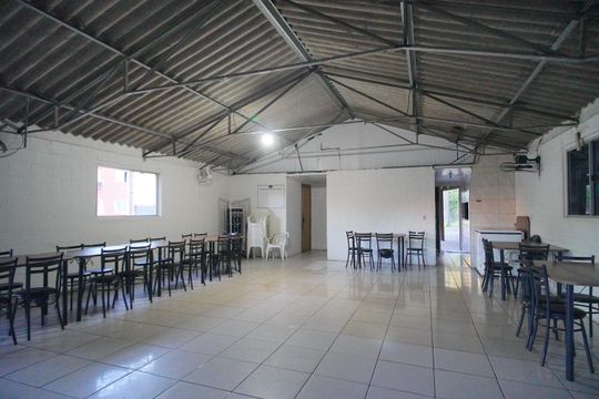 Área comum - Salão de festas de apartamento à venda com 2 quartos, 39m² em São João Batista, São Leopoldo