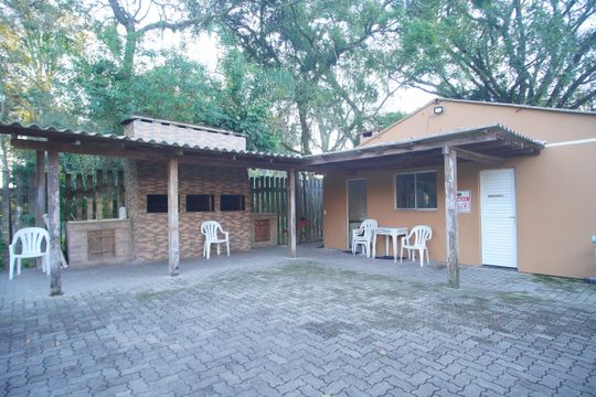 Área comum - Churrasqueira de apartamento à venda com 2 quartos, 39m² em São João Batista, São Leopoldo
