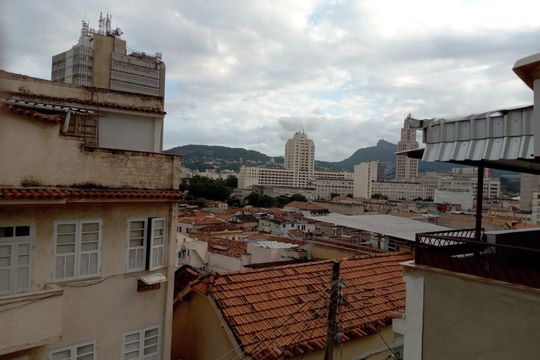 Vista do Studio de apartamento para alugar com 1 quarto, 18m² em Gamboa, Rio de Janeiro