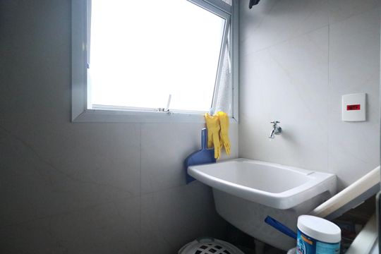 Área de Serviço de apartamento à venda com 2 quartos, 96m² em Nova Gerti, São Caetano do Sul