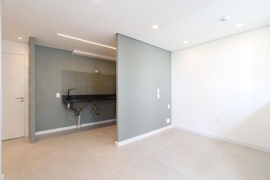Sala de apartamento à venda com 1 quarto, 40m² em Perdizes, São Paulo