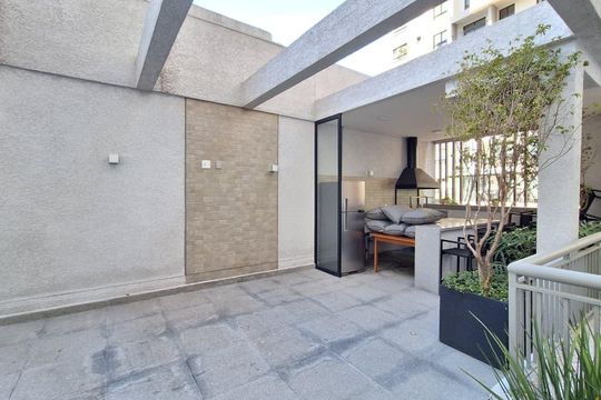 Área comum - Churrasqueira de apartamento à venda com 1 quarto, 40m² em Perdizes, São Paulo