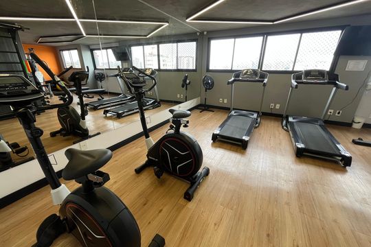 Área comum - Academia de apartamento à venda com 2 quartos, 39m² em Carandiru, São Paulo