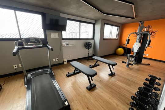 Área comum - Academia de apartamento à venda com 2 quartos, 39m² em Carandiru, São Paulo