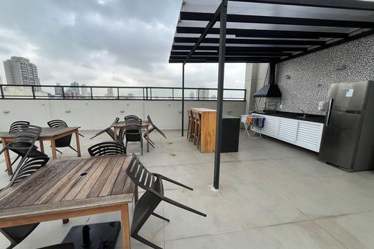 Área comum - Churrasqueira de apartamento à venda com 2 quartos, 39m² em Carandiru, São Paulo