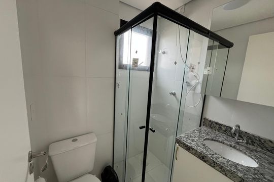 Banheiro de apartamento à venda com 2 quartos, 39m² em Carandiru, São Paulo