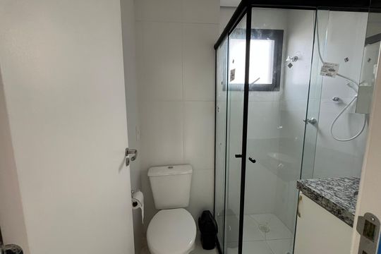 Banheiro de apartamento à venda com 2 quartos, 39m² em Carandiru, São Paulo