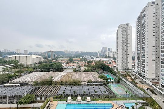 Vista  de apartamento para alugar com 2 quartos, 68m² em Jardim Dom Bosco, São Paulo