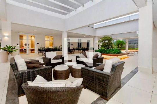 Área comum de apartamento para alugar com 2 quartos, 68m² em Jardim Dom Bosco, São Paulo