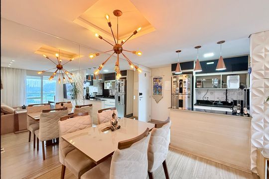 Sala de apartamento para alugar com 2 quartos, 68m² em Jardim Dom Bosco, São Paulo