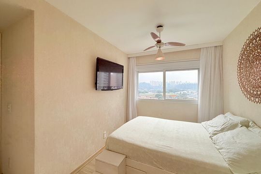 Suíte de apartamento para alugar com 2 quartos, 68m² em Jardim Dom Bosco, São Paulo