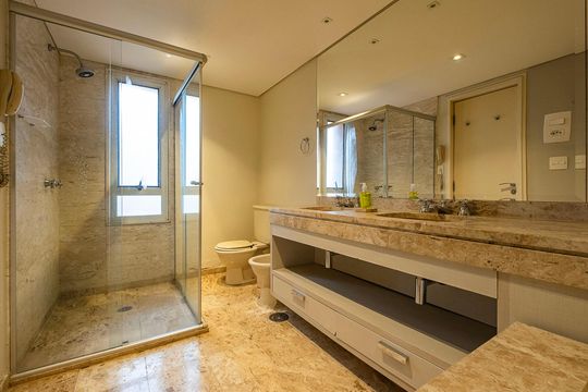 Suíte 1 de apartamento para alugar com 3 quartos, 186m² em Jardim Paulista, São Paulo