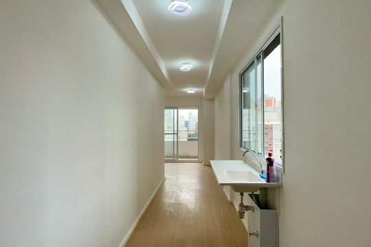 Cozinha de kitnet/studio à venda com 1 quarto, 30m² em Jardim Paulista, São Paulo