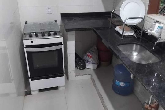 Cozinha de casa para alugar com 1 quarto, 70m² em Itanhangá, Rio de Janeiro