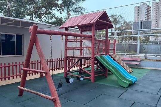 Área comum - Playground de apartamento à venda com 2 quartos, 59m² em Parque Amazonia, Goiânia