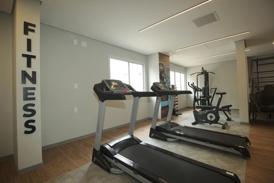 Área comum - Academia de apartamento à venda com 2 quartos, 46m² em Vila Curuçá, Santo André