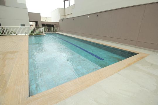 Área comum - Piscina de apartamento à venda com 2 quartos, 46m² em Vila Curuçá, Santo André