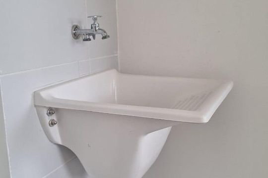 Área de serviço de apartamento à venda com 2 quartos, 34m² em Parque Industrial Tomas Edson, São Paulo
