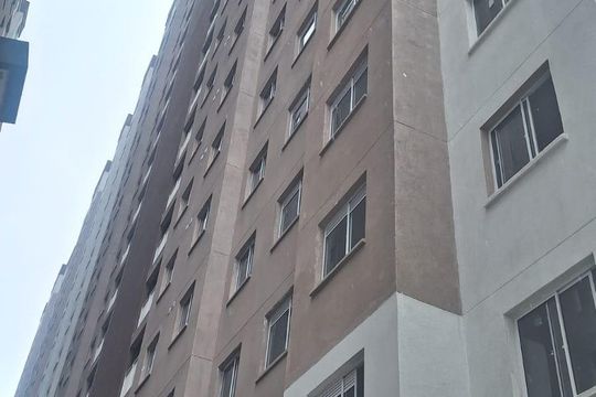 Fachada de apartamento à venda com 2 quartos, 34m² em Parque Industrial Tomas Edson, São Paulo